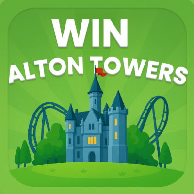 4 Tickets to Alton Towers plus £200 spending Money